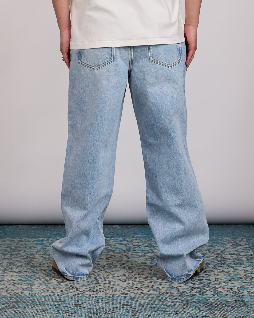 Stussy Big Ol Jean Denim Light Wash Indigo