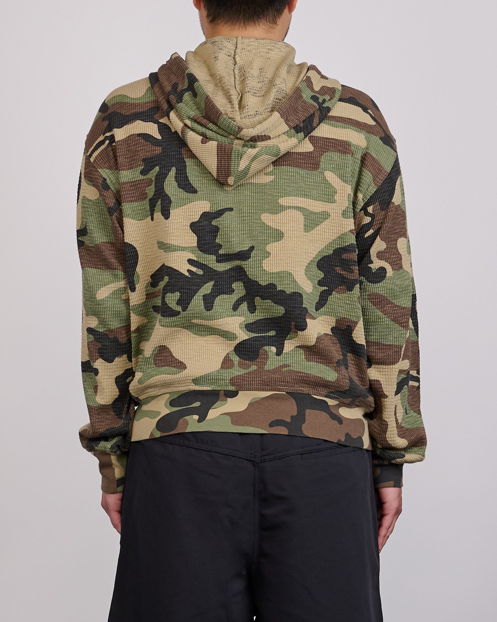 Stussy Light Weight Thermal Zip Hoodie Camo – LESS 17