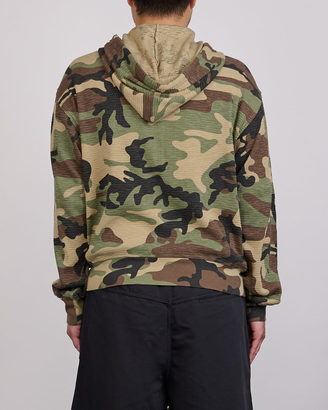 Stussy Light Weight Thermal Zip Hoodie Camo