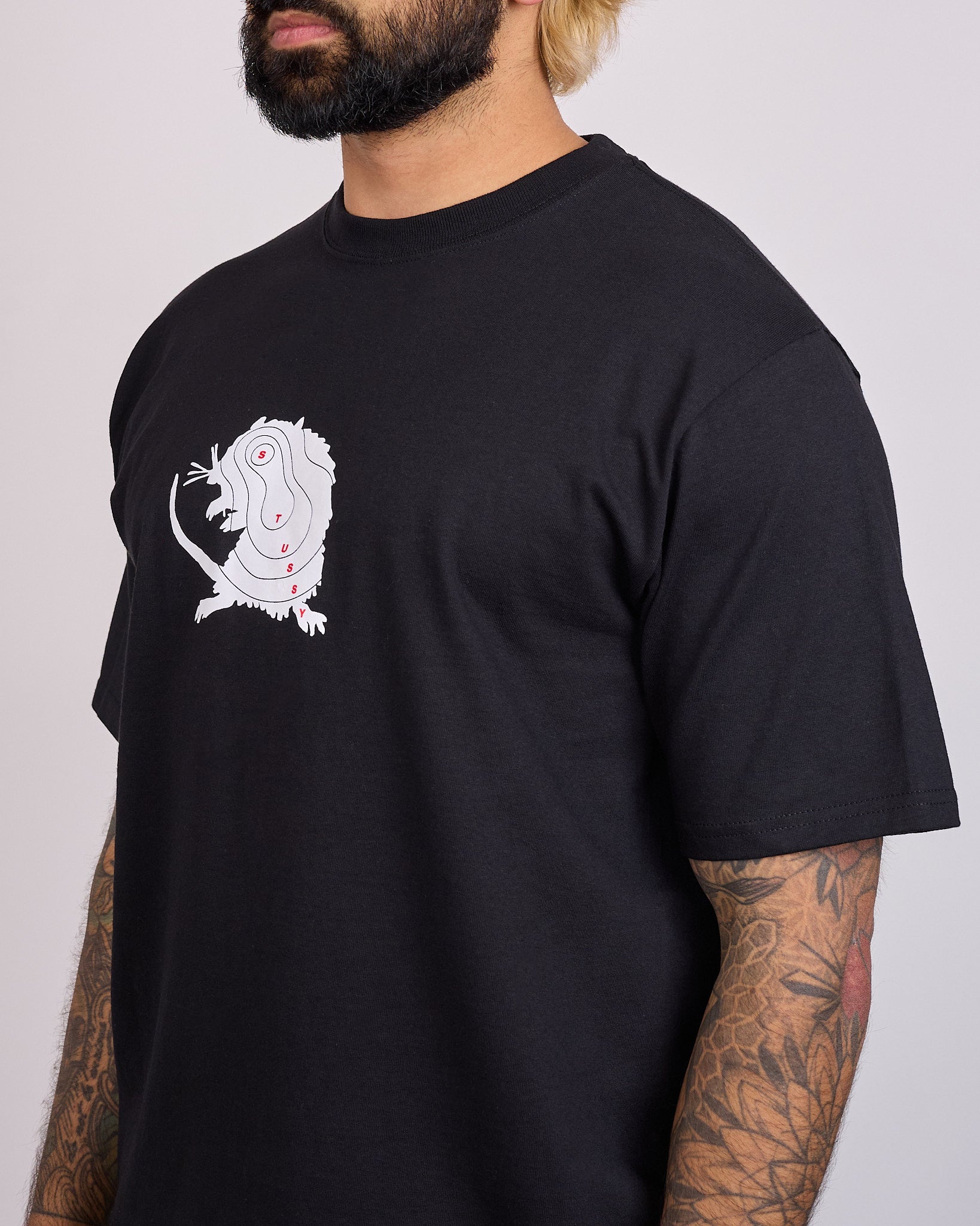 Stussy Long Range T-Shirt Black – LESS 17