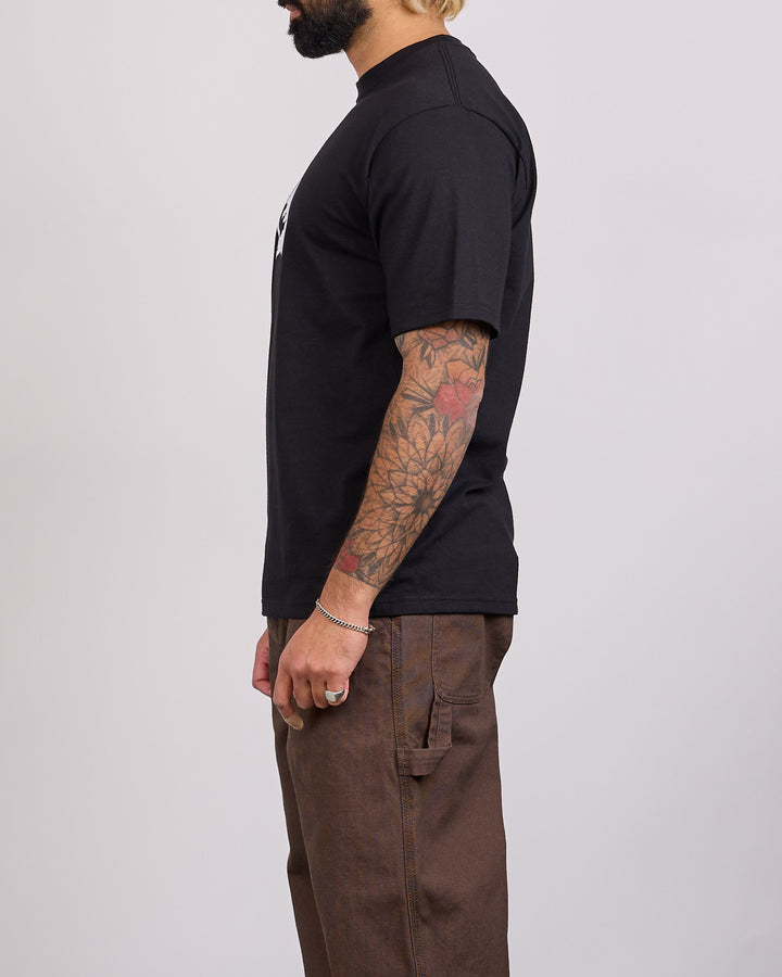 Stussy Long Range T-Shirt Black