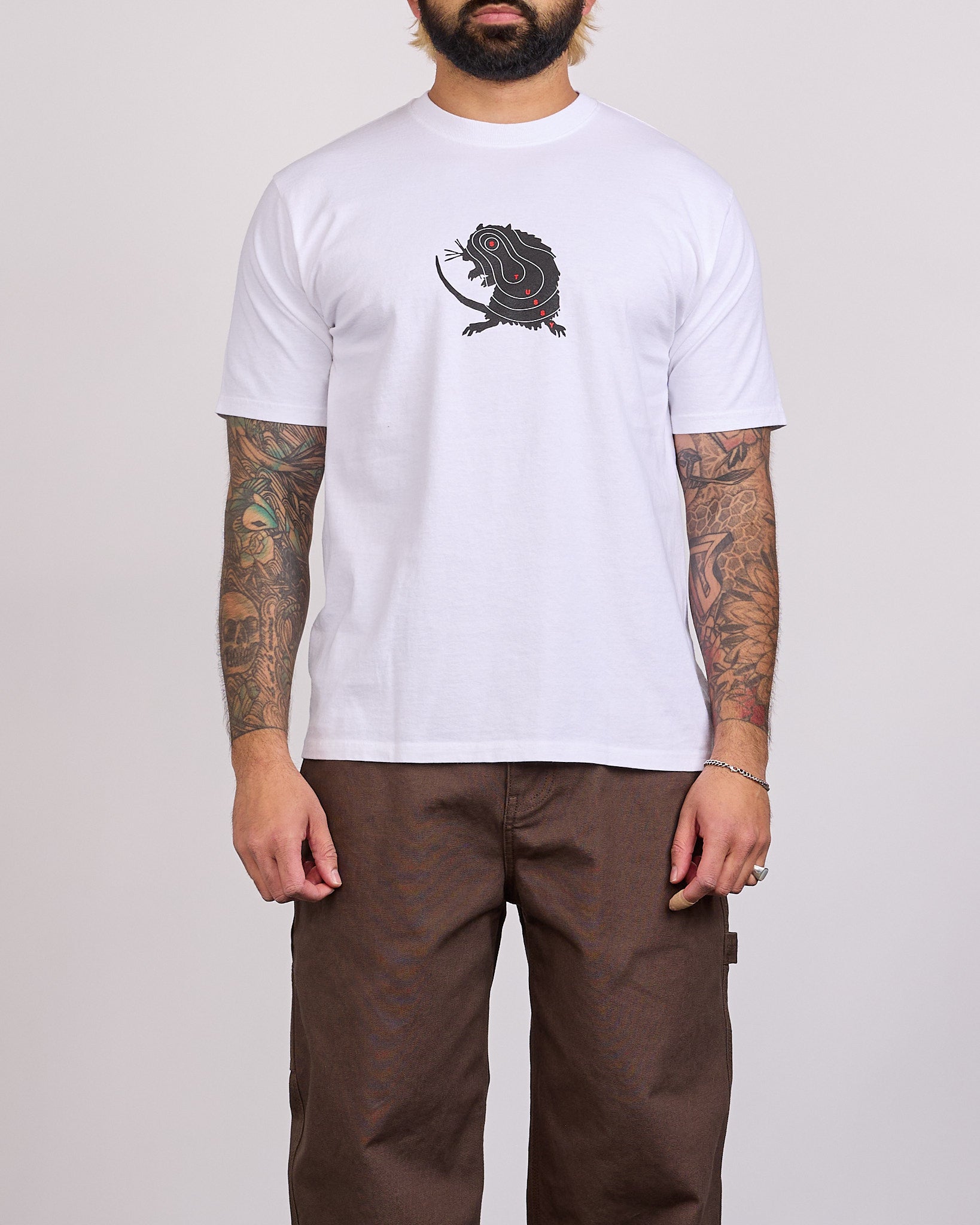 Stussy Long Range T-Shirt White – LESS 17