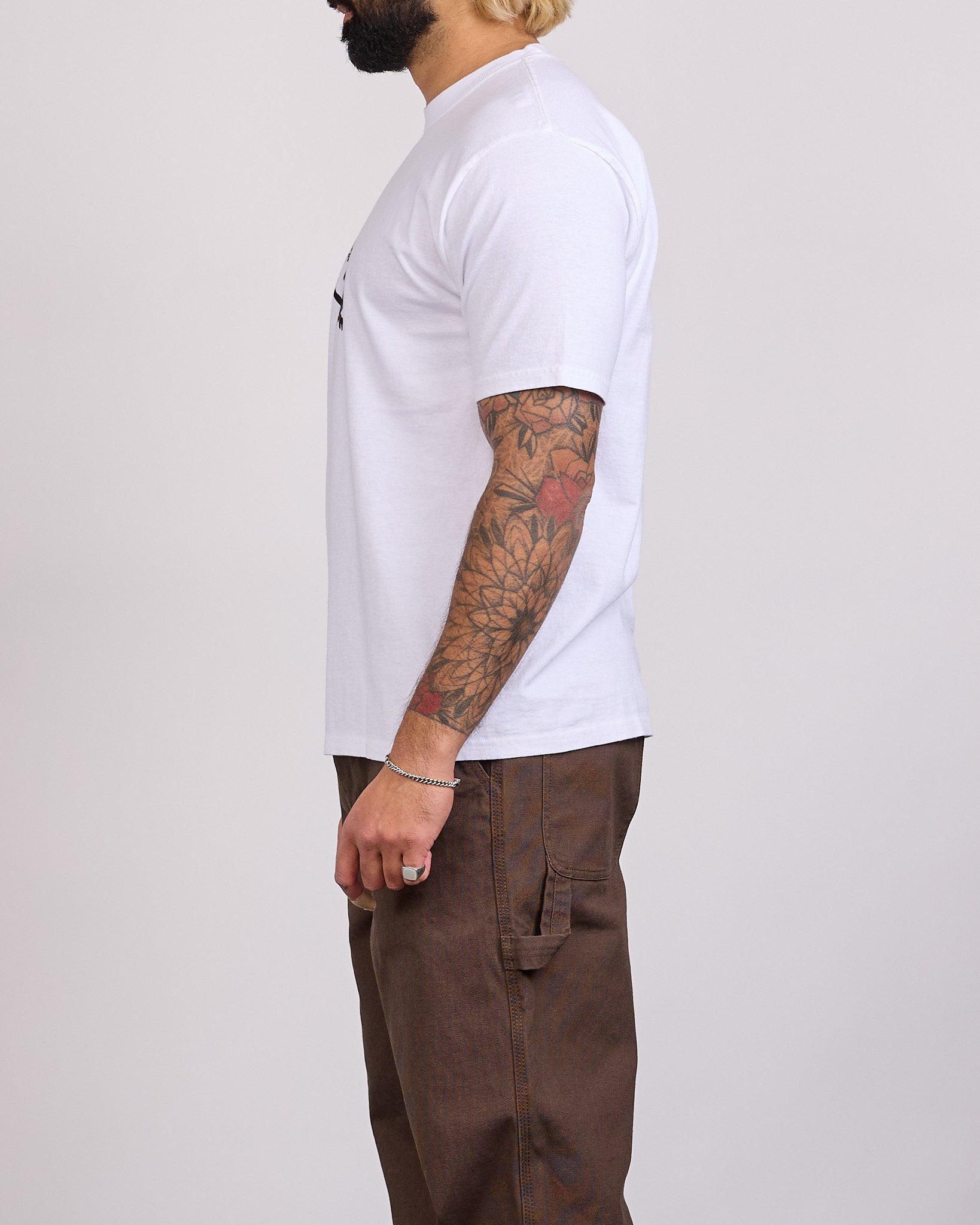 Stussy Long Range T-Shirt White – LESS 17