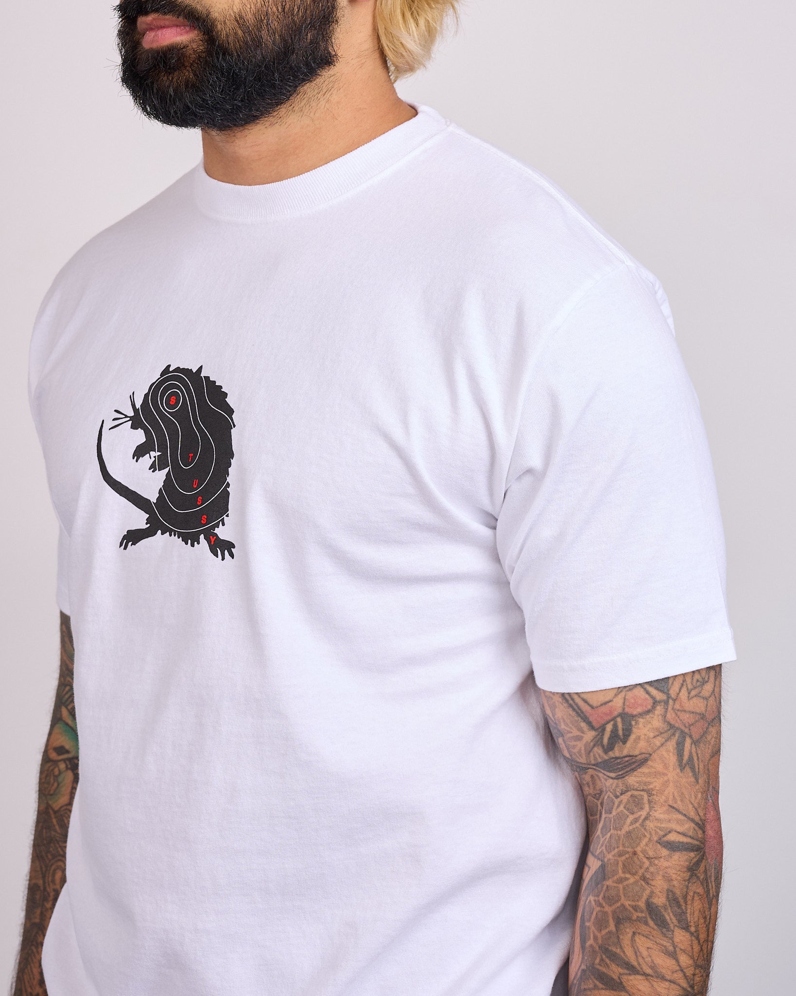 Stussy Long Range T-Shirt White – LESS 17