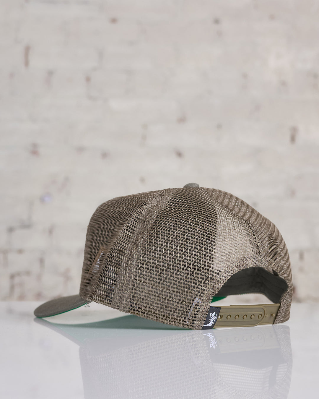 Stussy MD Big Stock Mesh Cap Army Green