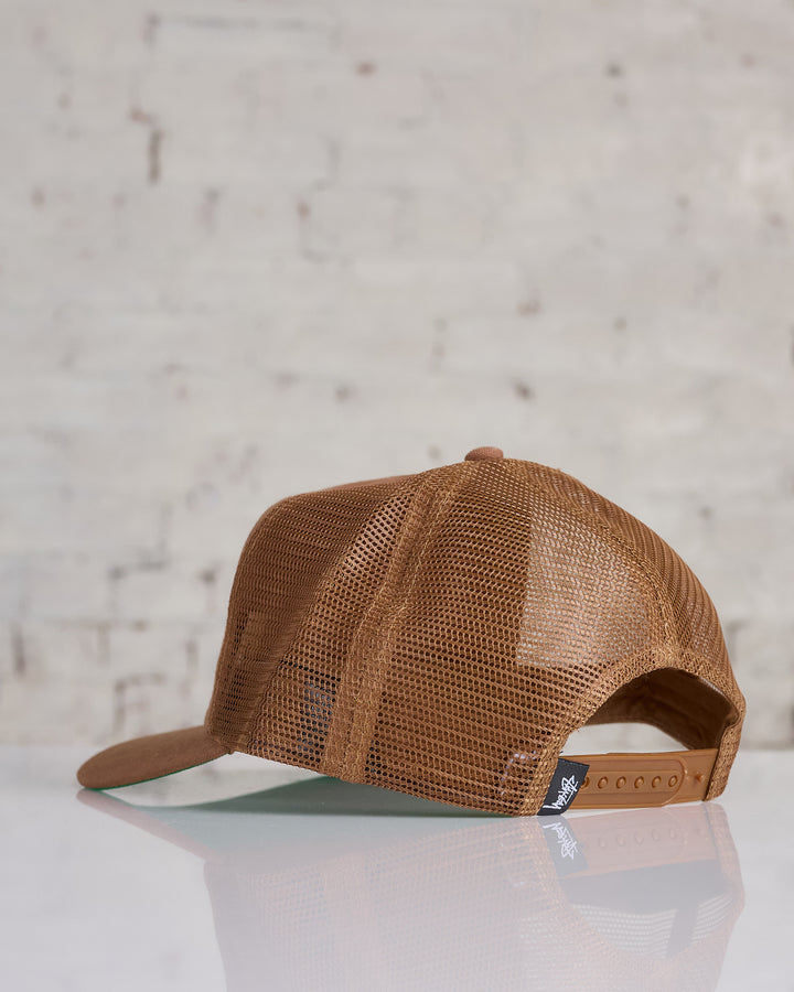 Stussy MD Big Stock Mesh Cap Brown