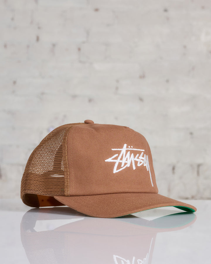 Stussy MD Big Stock Mesh Cap Brown