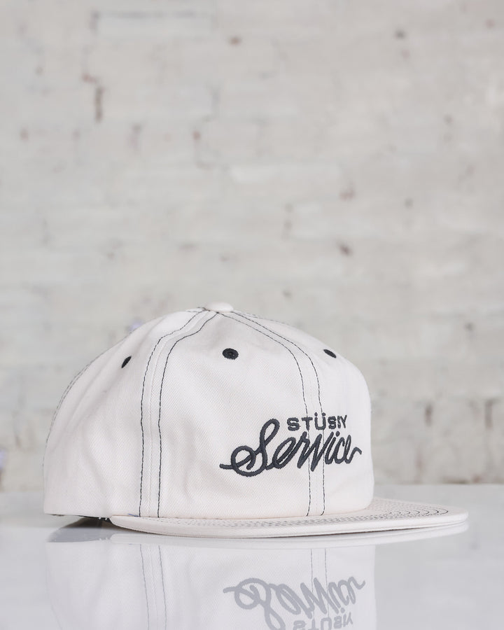 Stussy MD Service Strapback Cap Natural