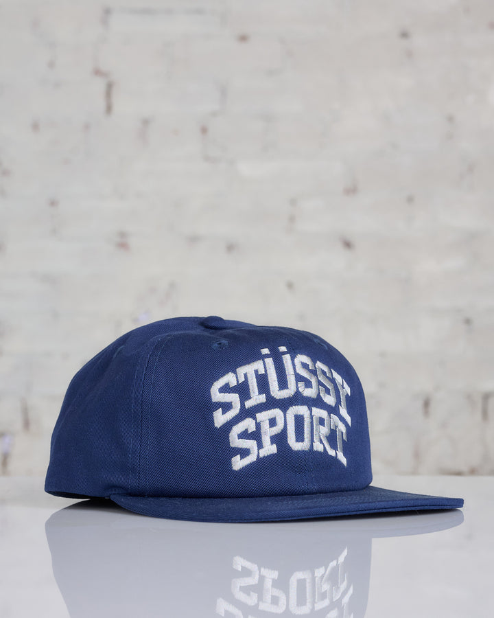 Stussy MD Sport Cap Navy Metallic