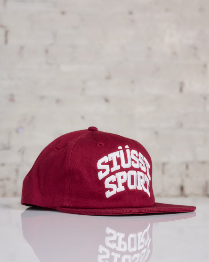 Stussy MD Stussy Sport Cap Maroon