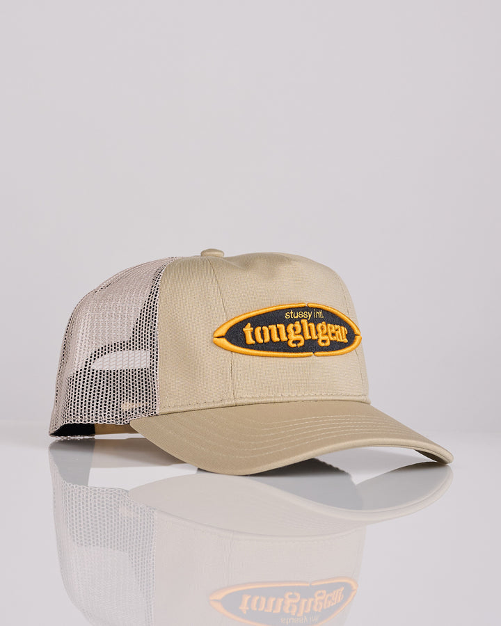 Stussy MD Tough Gear Trucker Cap Khaki