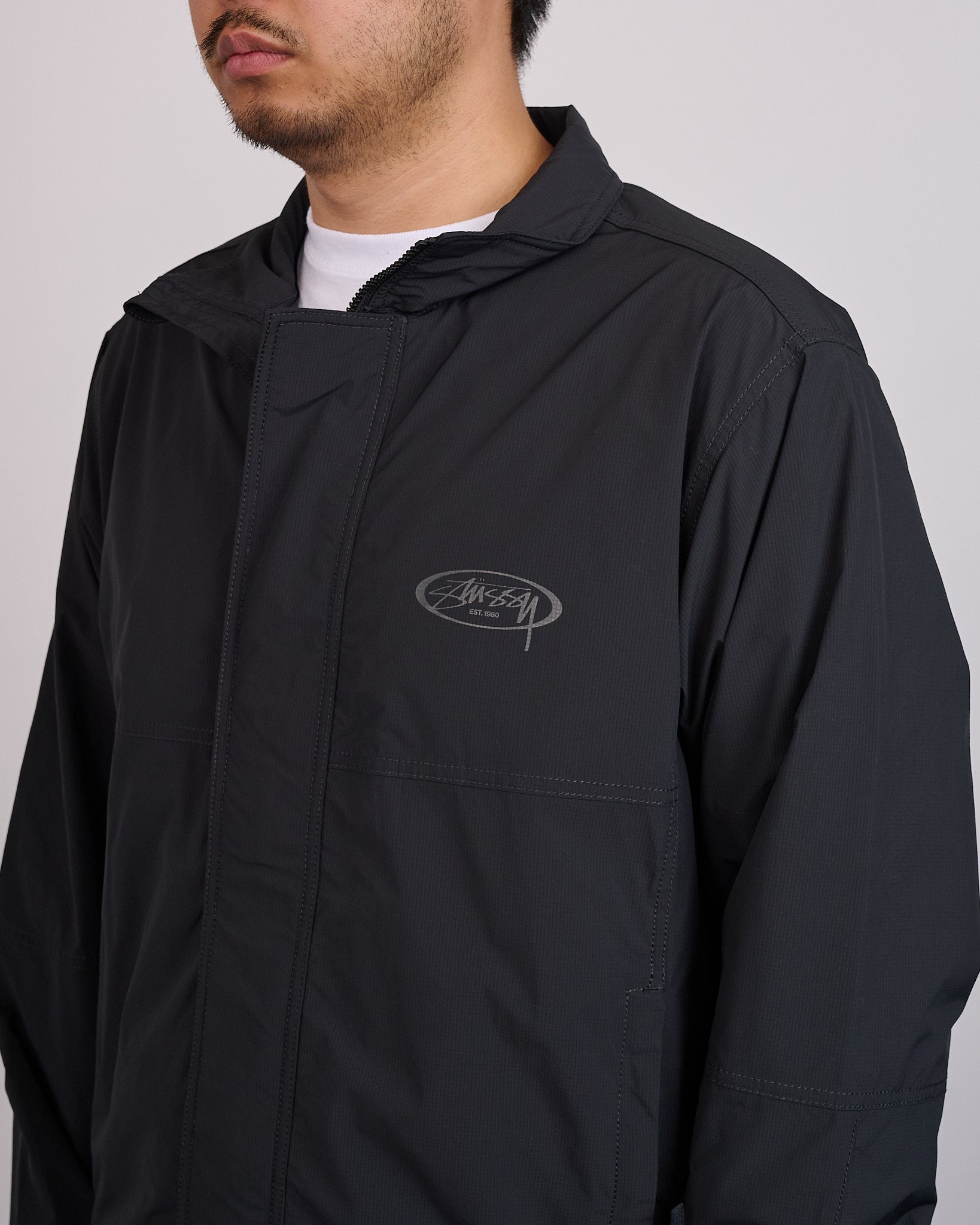 Stussy MX Jacket Black – LESS 17