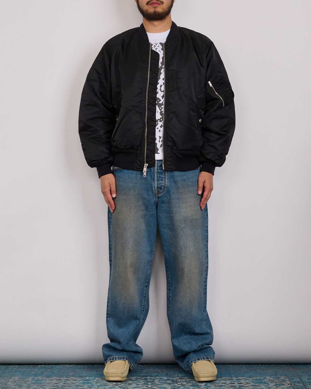 Stussy Ma-1 Bomber Jacket Black