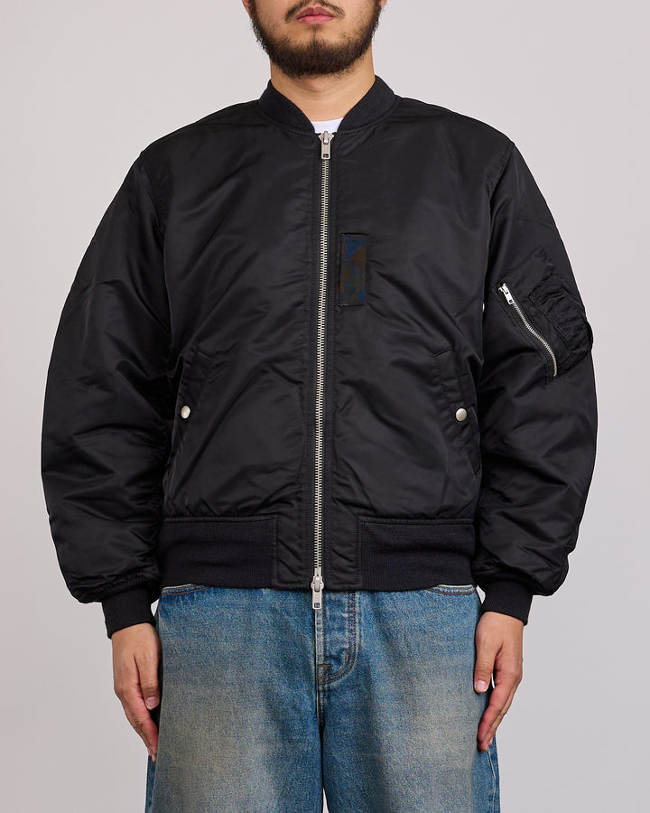 Stussy Ma-1 Bomber Jacket Black