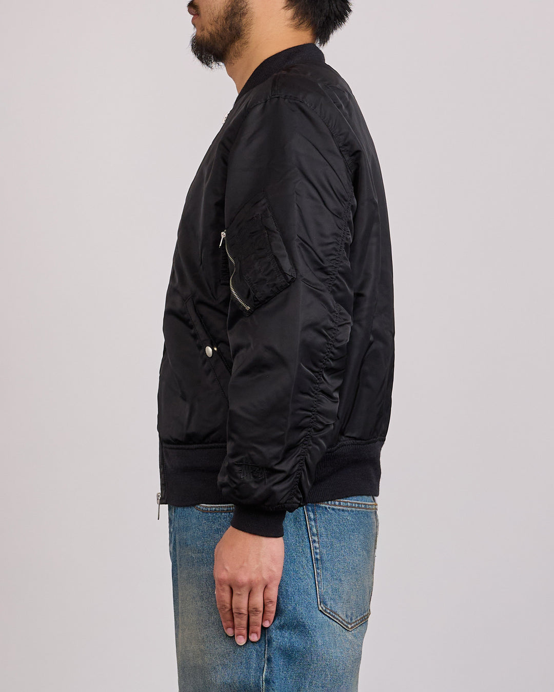Stussy Ma-1 Bomber Jacket Black