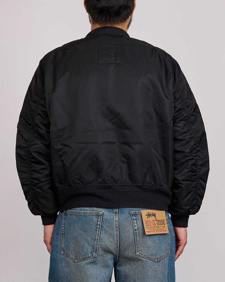 Stussy Ma-1 Bomber Jacket Black