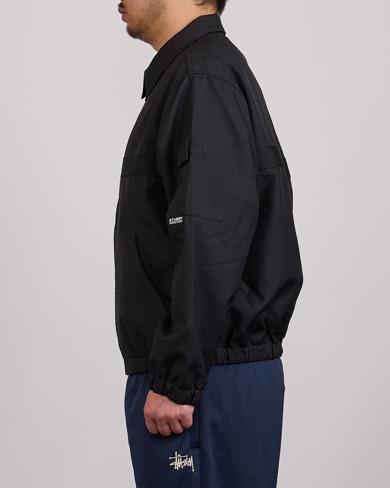 Stussy Mechanic Jacket Black – LESS 17