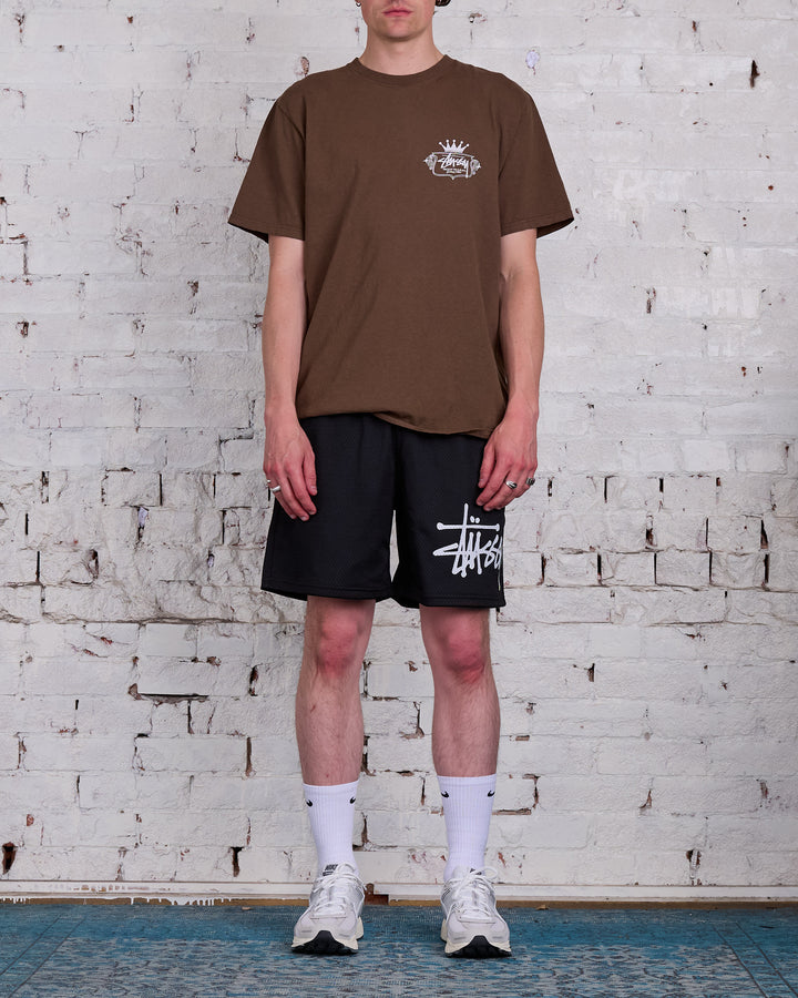 Stussy Mesh Short Big Basic Black/White