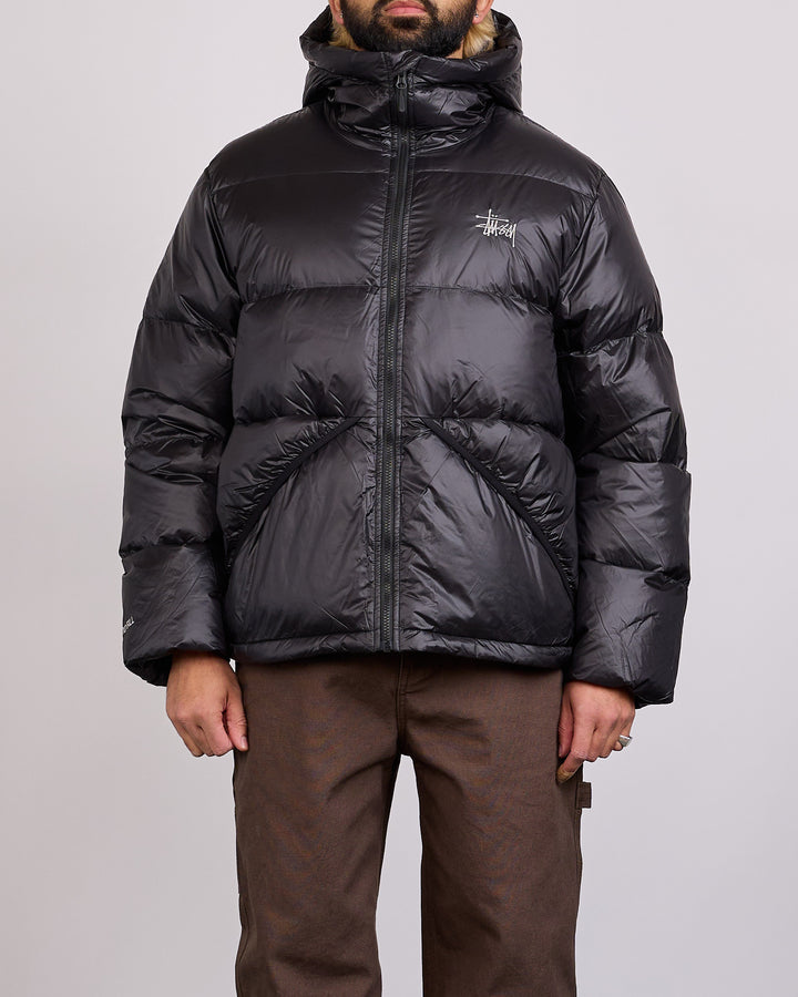 Stussy Micro Ripstop Down Parka Jet Black