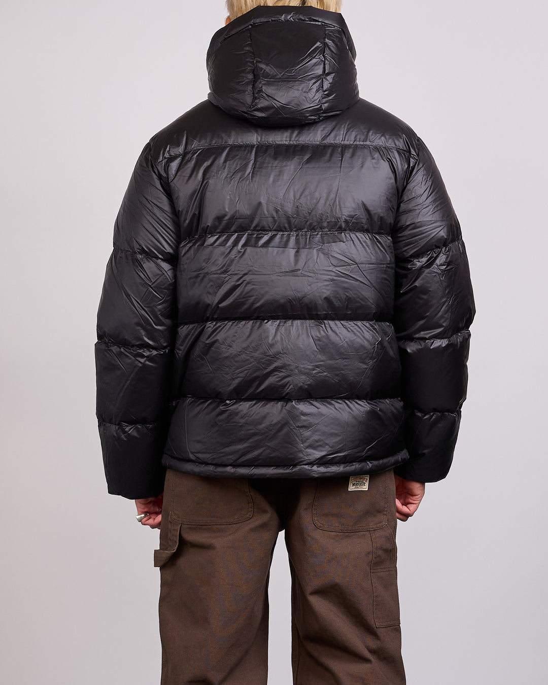 Stussy Micro Ripstop Down Parka Jet Black
