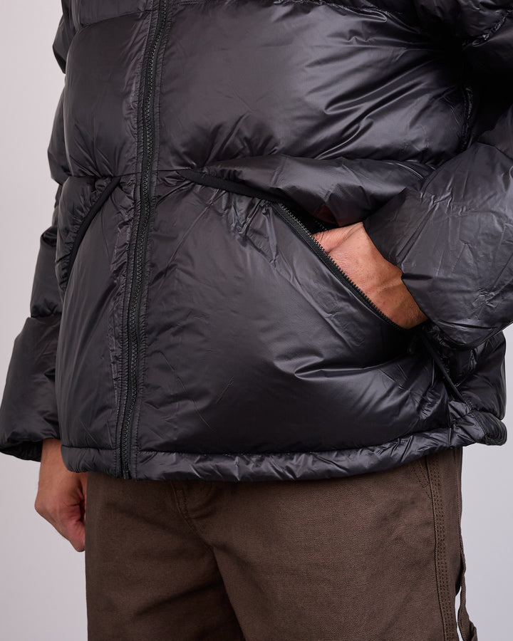 Stussy Micro Ripstop Down Parka Jet Black