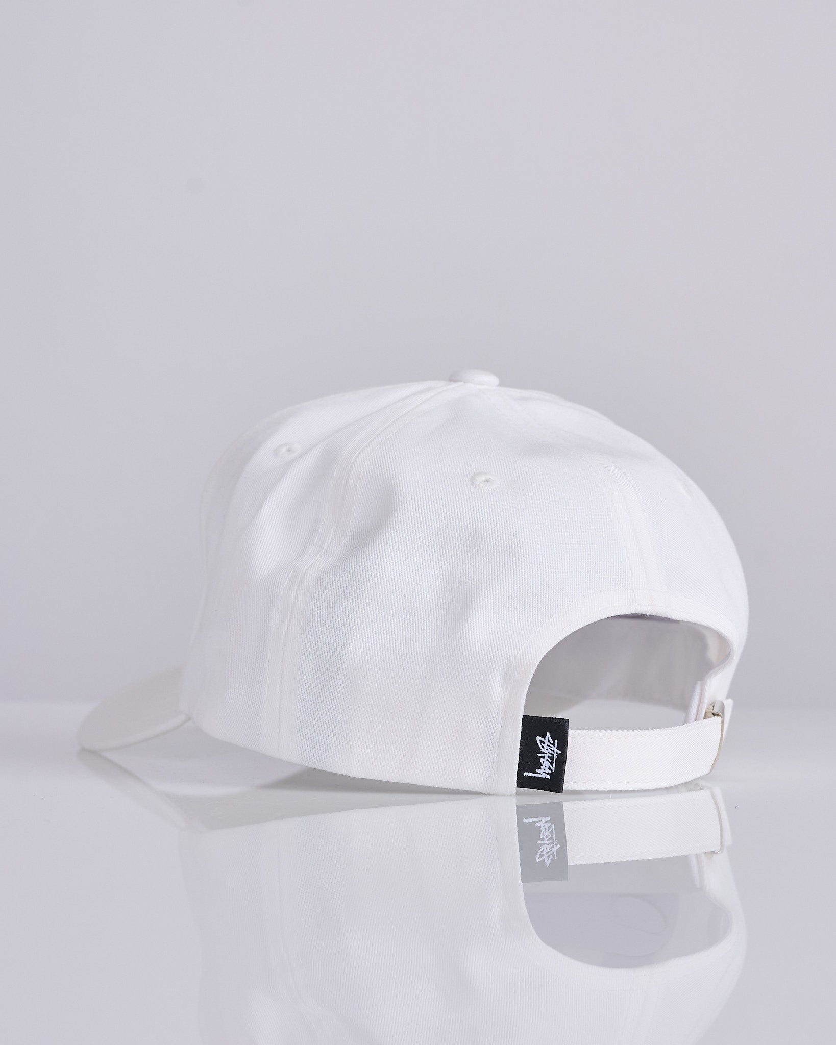Stussy Mid Depth Int. Sport Strapback Cap White – LESS 17