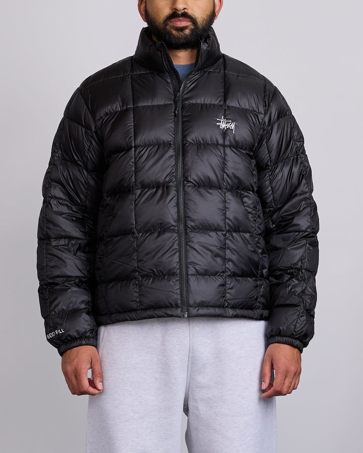Stussy Midweight Puffer Jacket Black