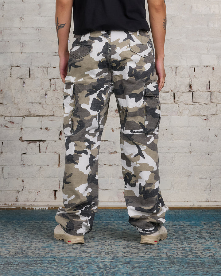 Stussy Military Cargo Pant Ripstop Snow Camo