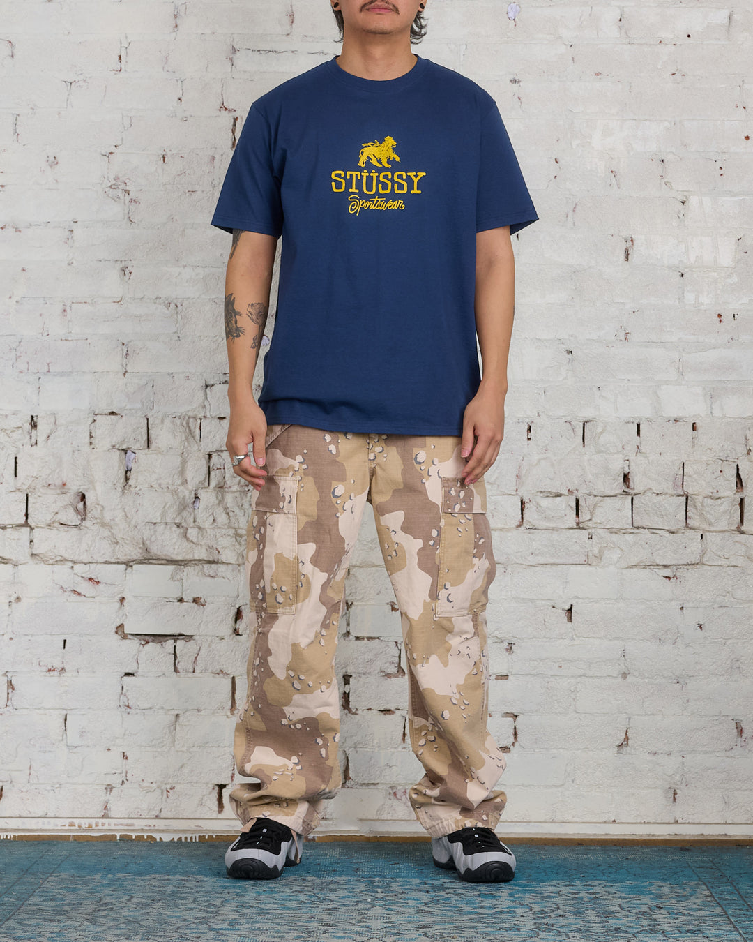 Stussy Military Cargo Ripstop Pant Desert Camo