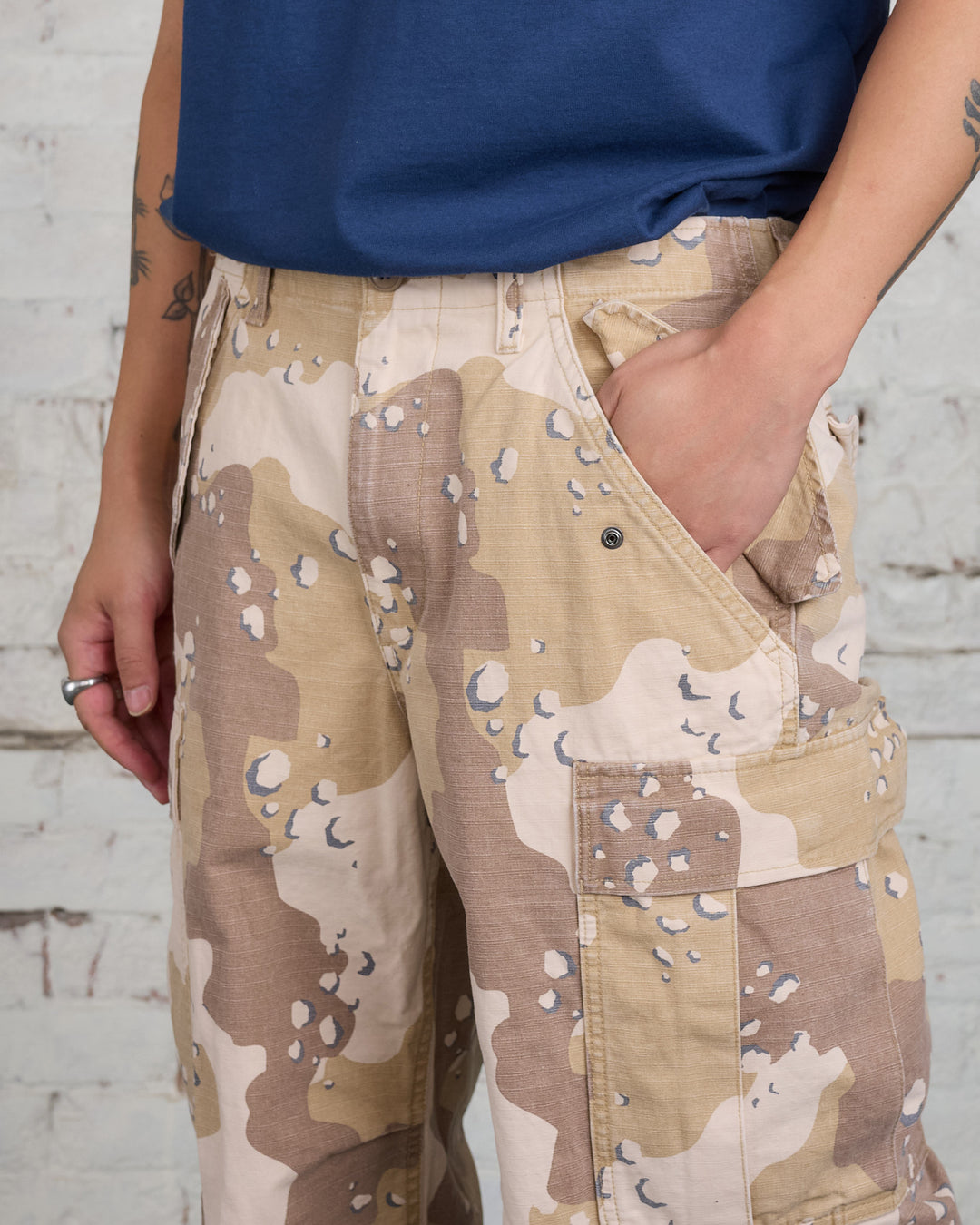 Stussy Military Cargo Ripstop Pant Desert Camo