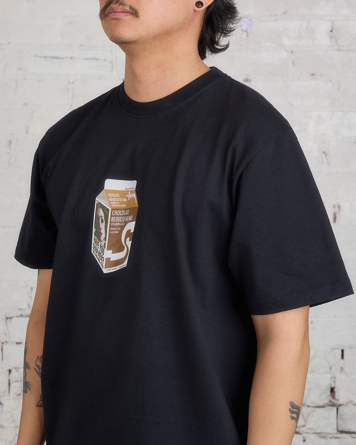 Stussy Milk T-Shirt Black