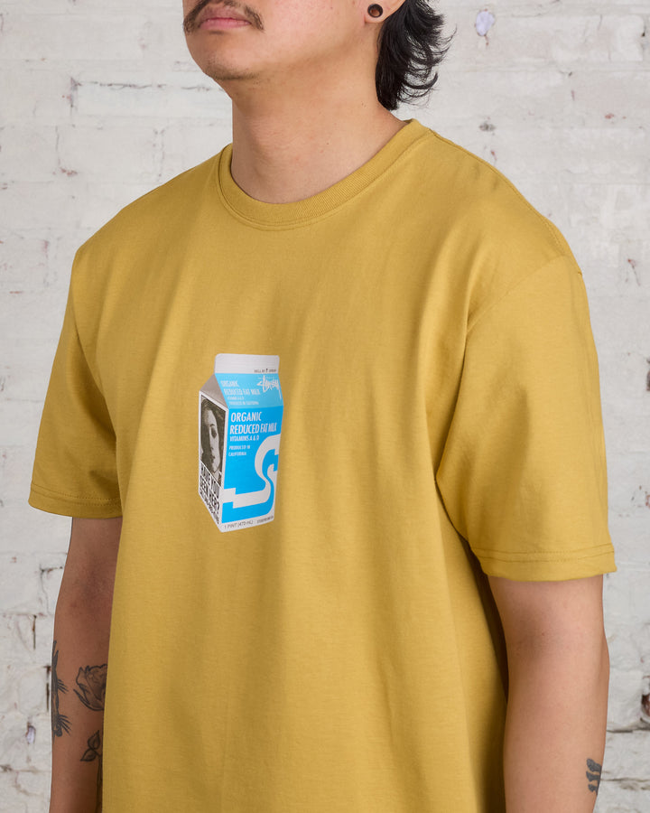 Stussy Milk T-Shirt Curry