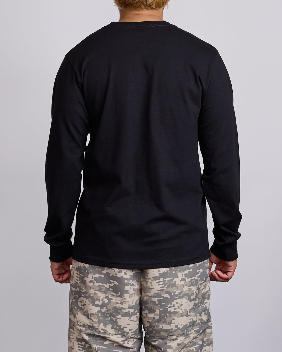 Stussy Mirror Longsleeve T-Shirt Black