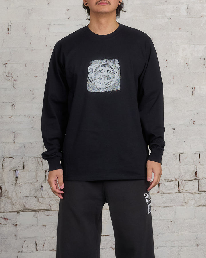 Stussy Monos Long Sleeve T-Shirt Black