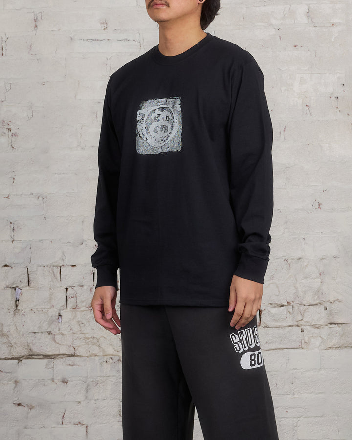 Stussy Monos Long Sleeve T-Shirt Black