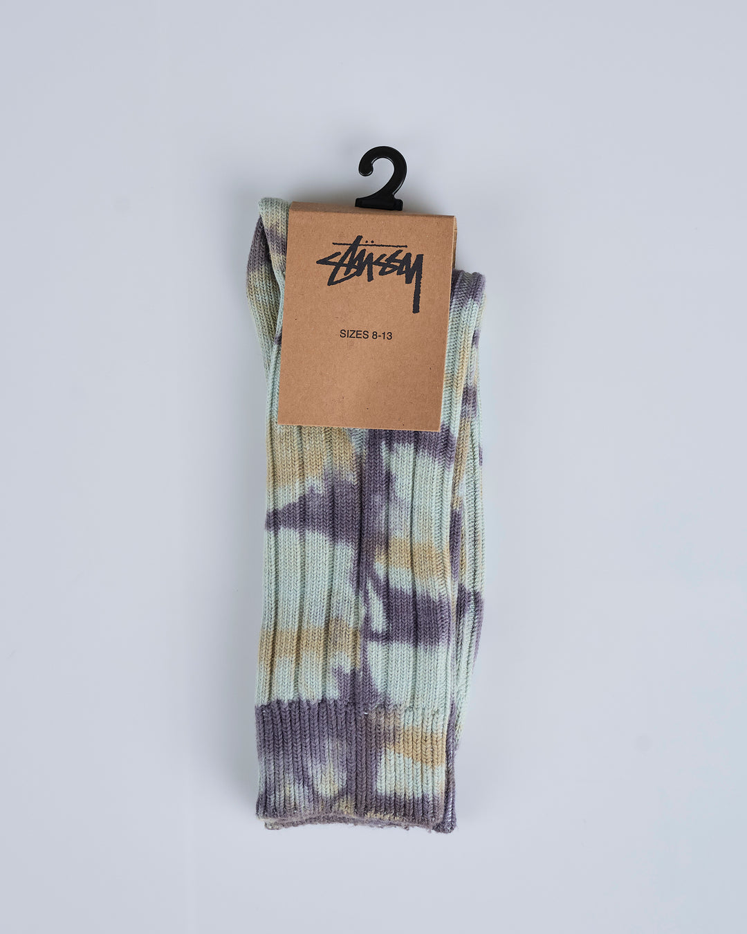 Stussy Multi Dyed Ribbed Socks Cloud / Sand
