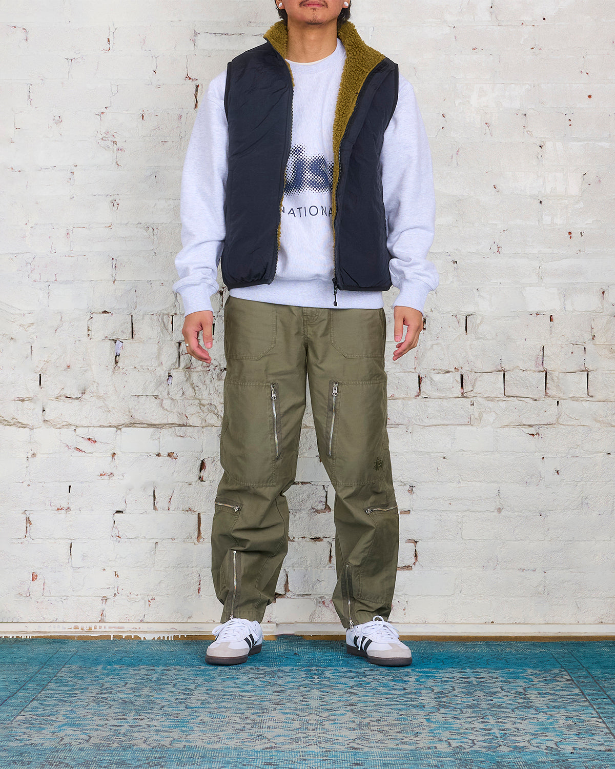 Stussy NYCO Flight Pant Olive