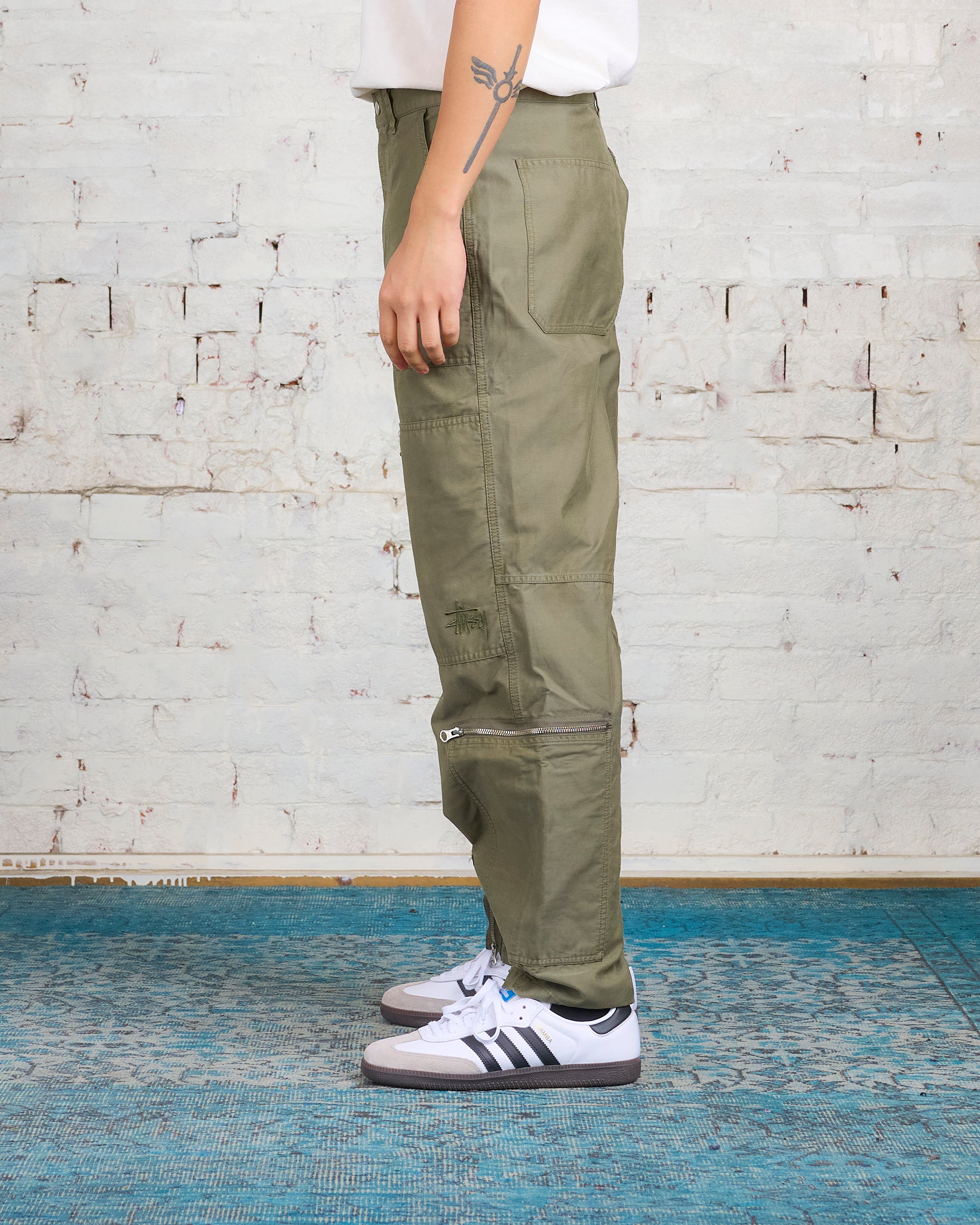 Stussy NYCO Flight Pant Olive