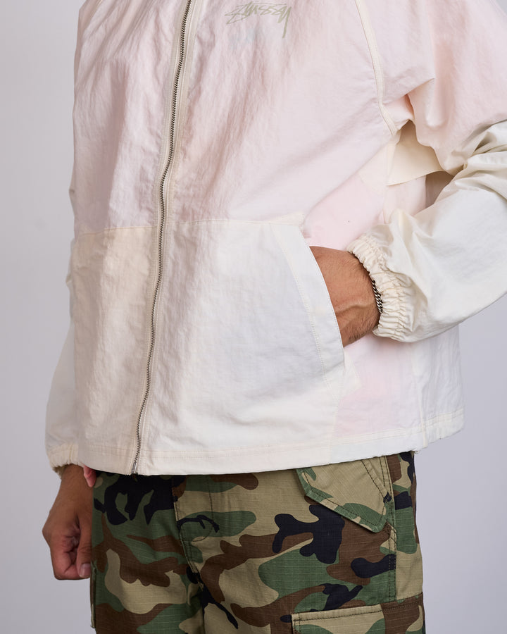 Stussy Nylon Beach Shell Jacket Bone