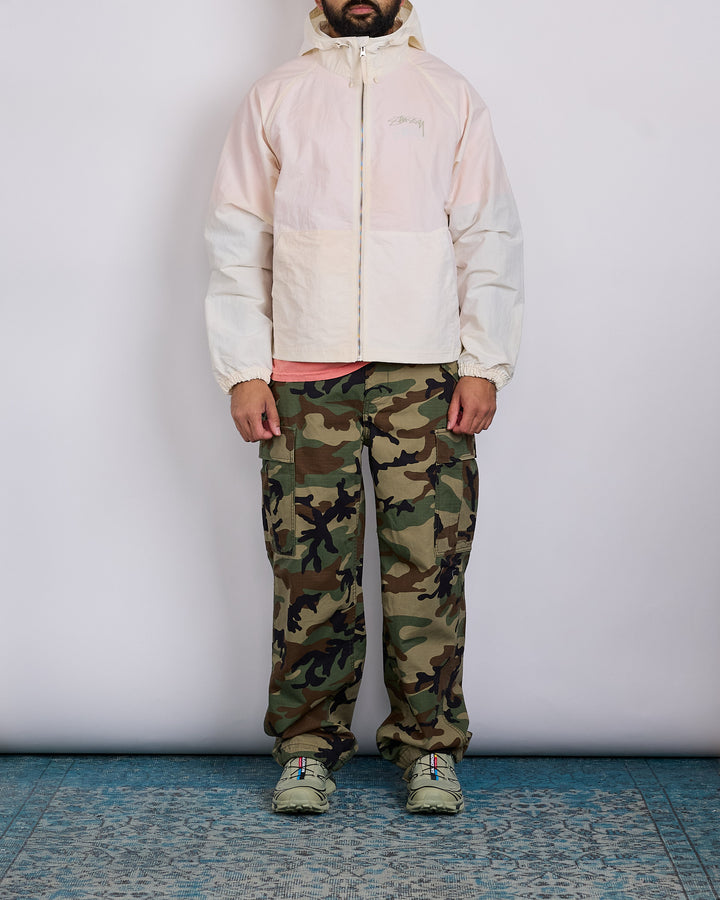 Stussy Nylon Beach Shell Jacket Bone