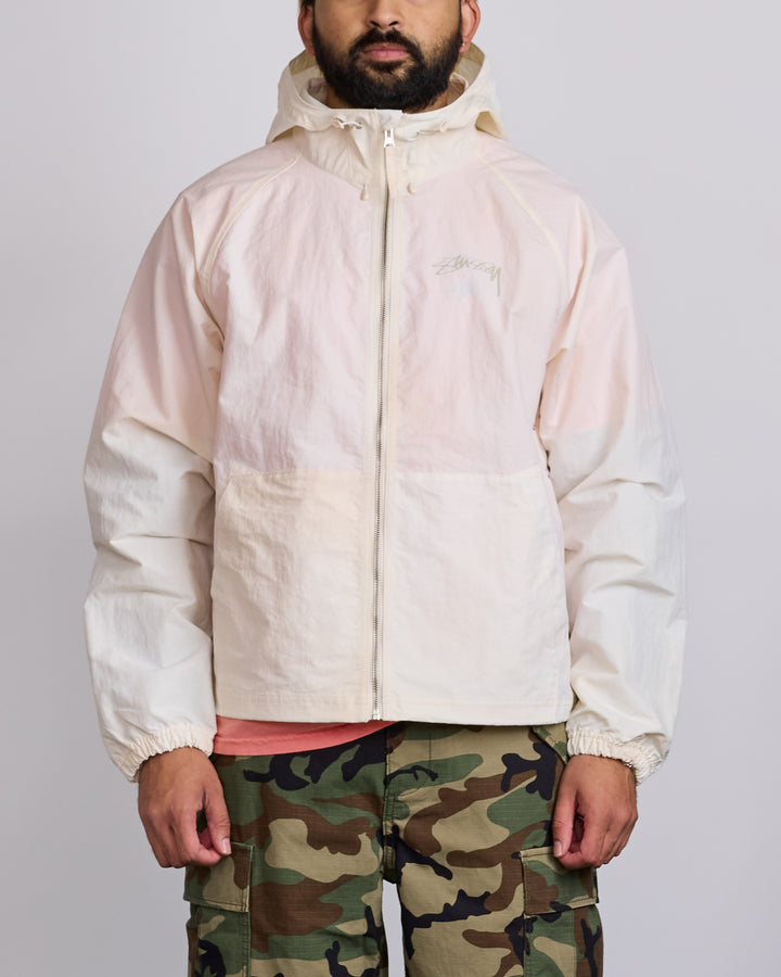 Stussy Nylon Beach Shell Jacket Bone