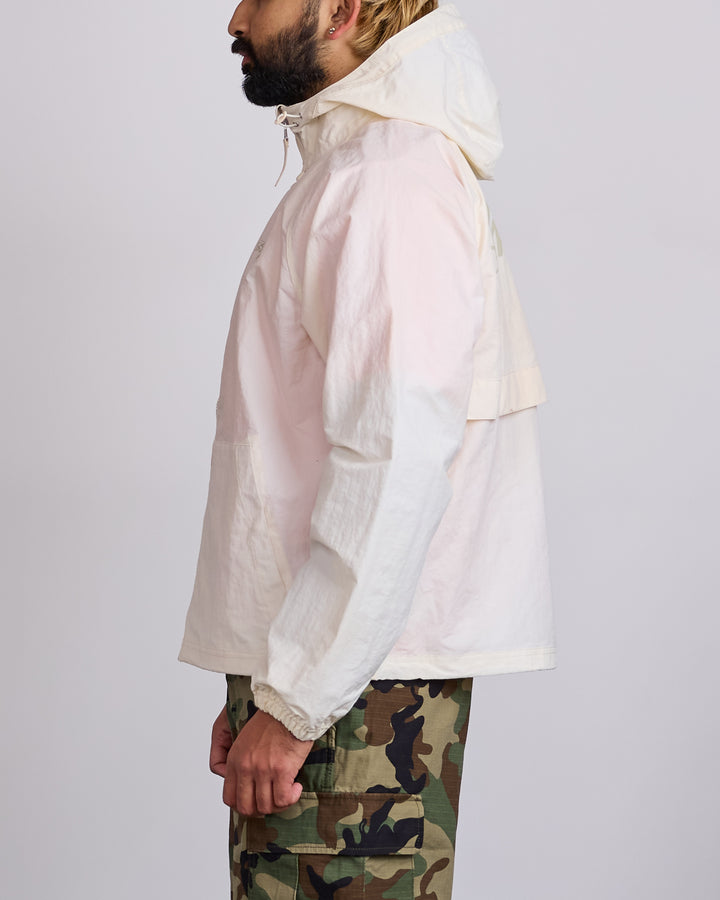 Stussy Nylon Beach Shell Jacket Bone