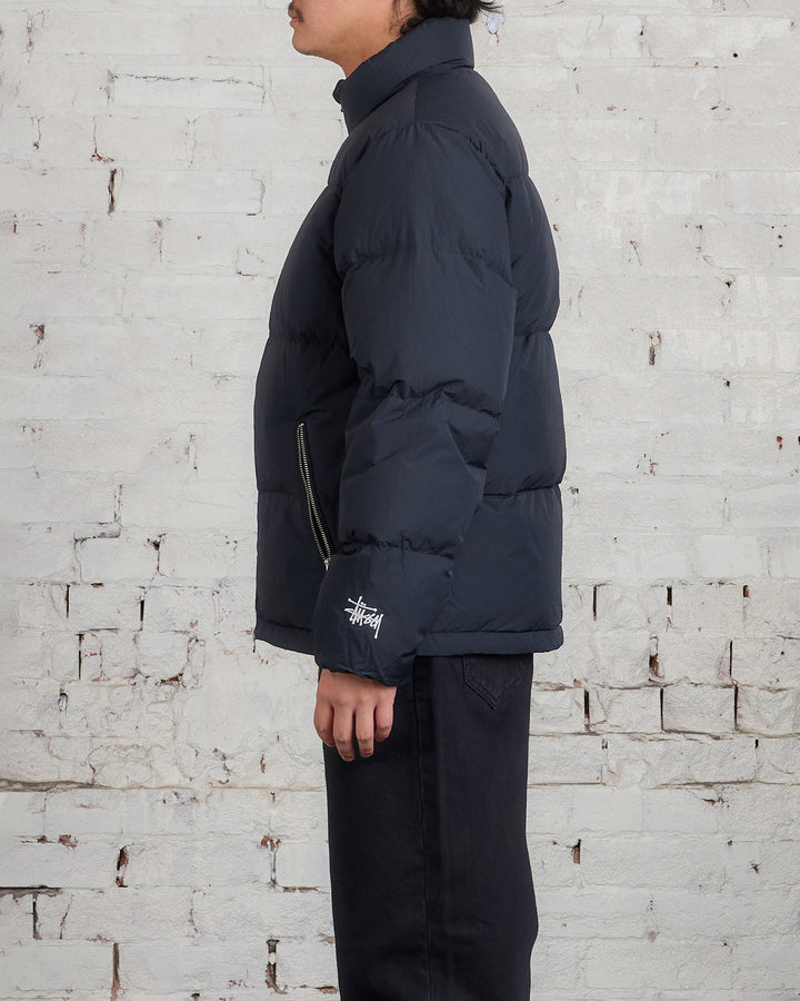 Stussy Nylon Down Puffer Jacket Black