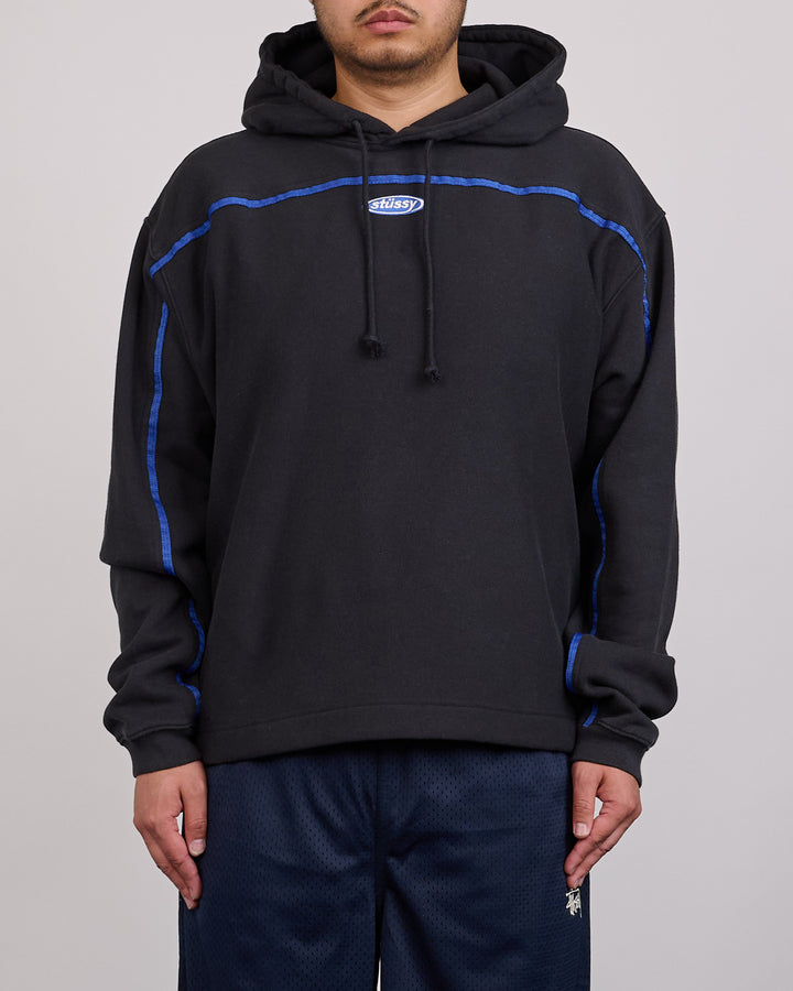Stussy Oval Pullover Hoodie Black