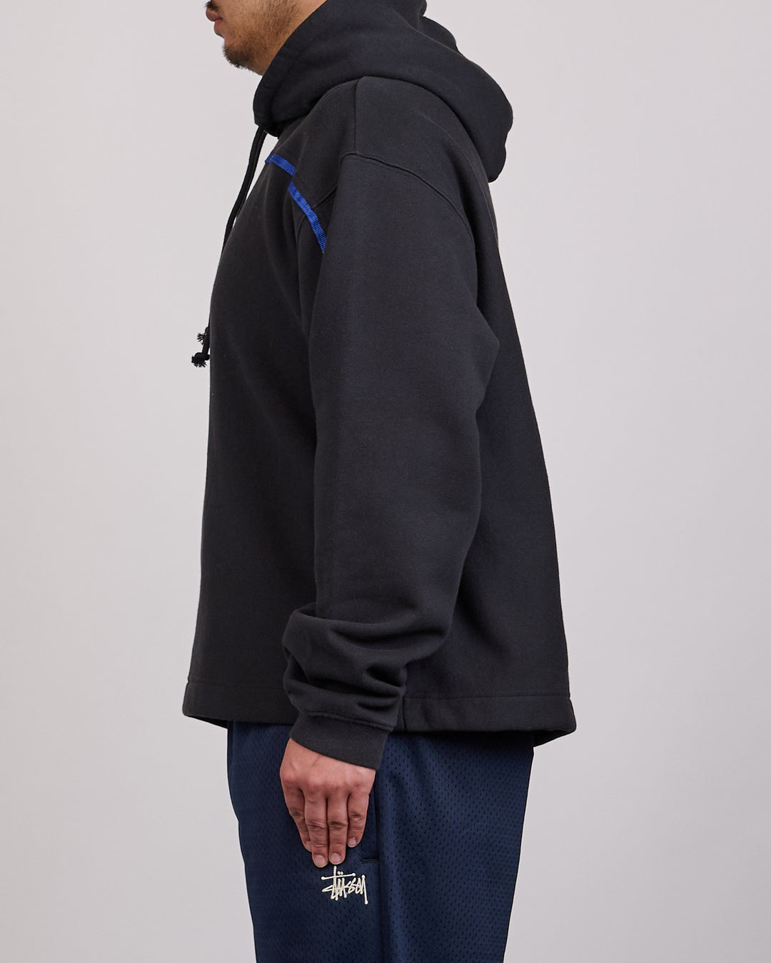 Stussy Oval Pullover Hoodie Black