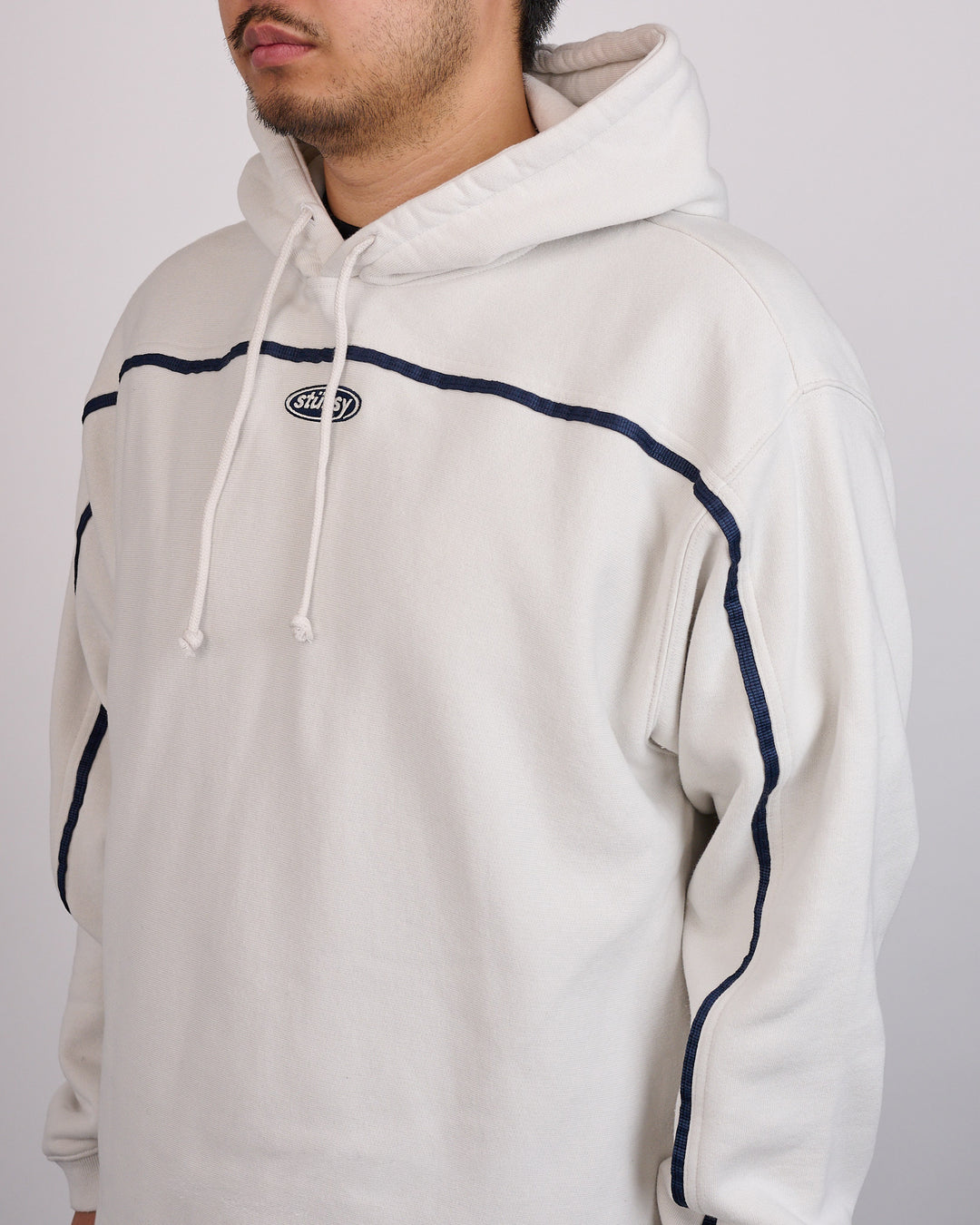 Stussy Oval Pullover Hoodie Stone