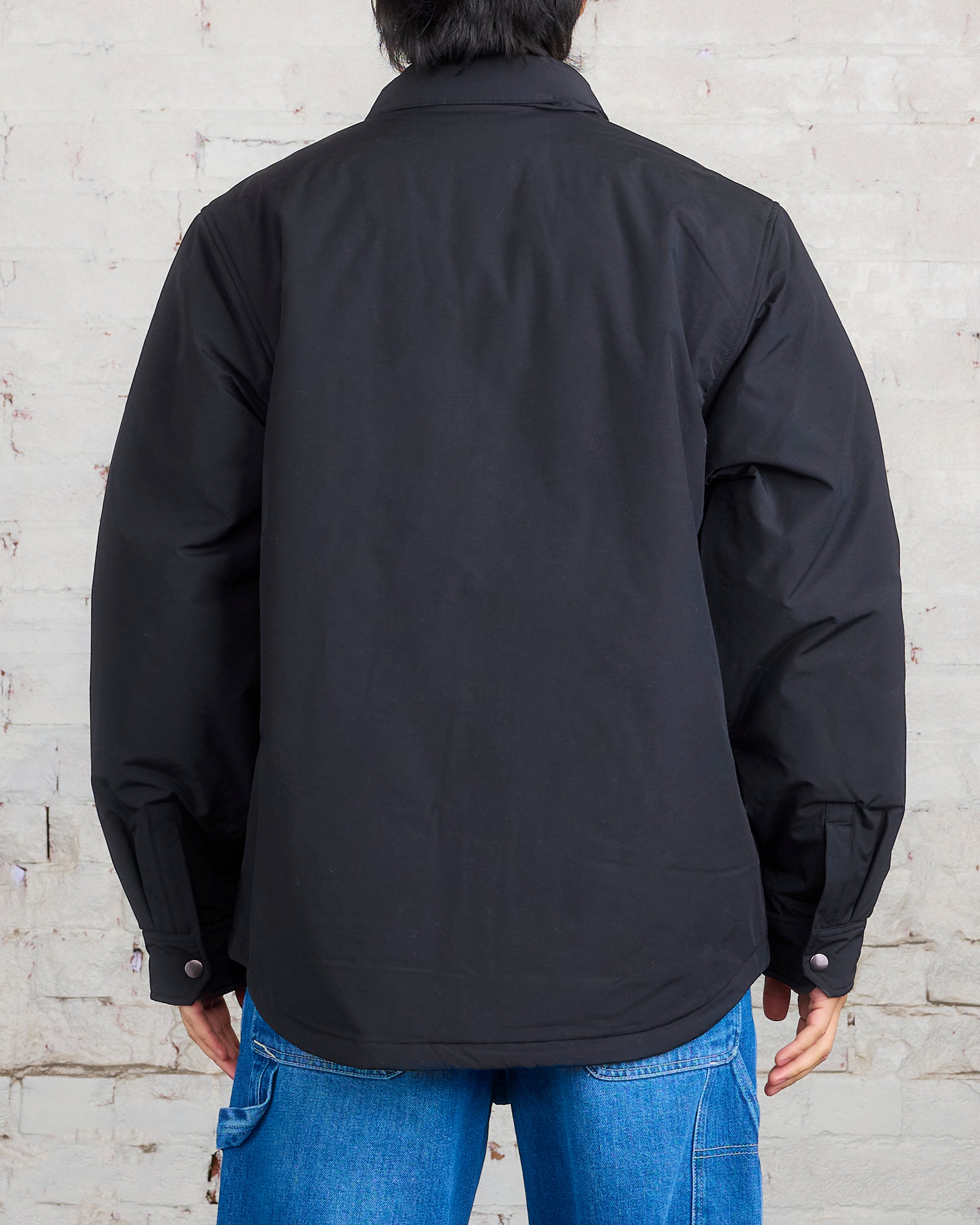 Stussy Padded Tech Over Shirt Jacket Black