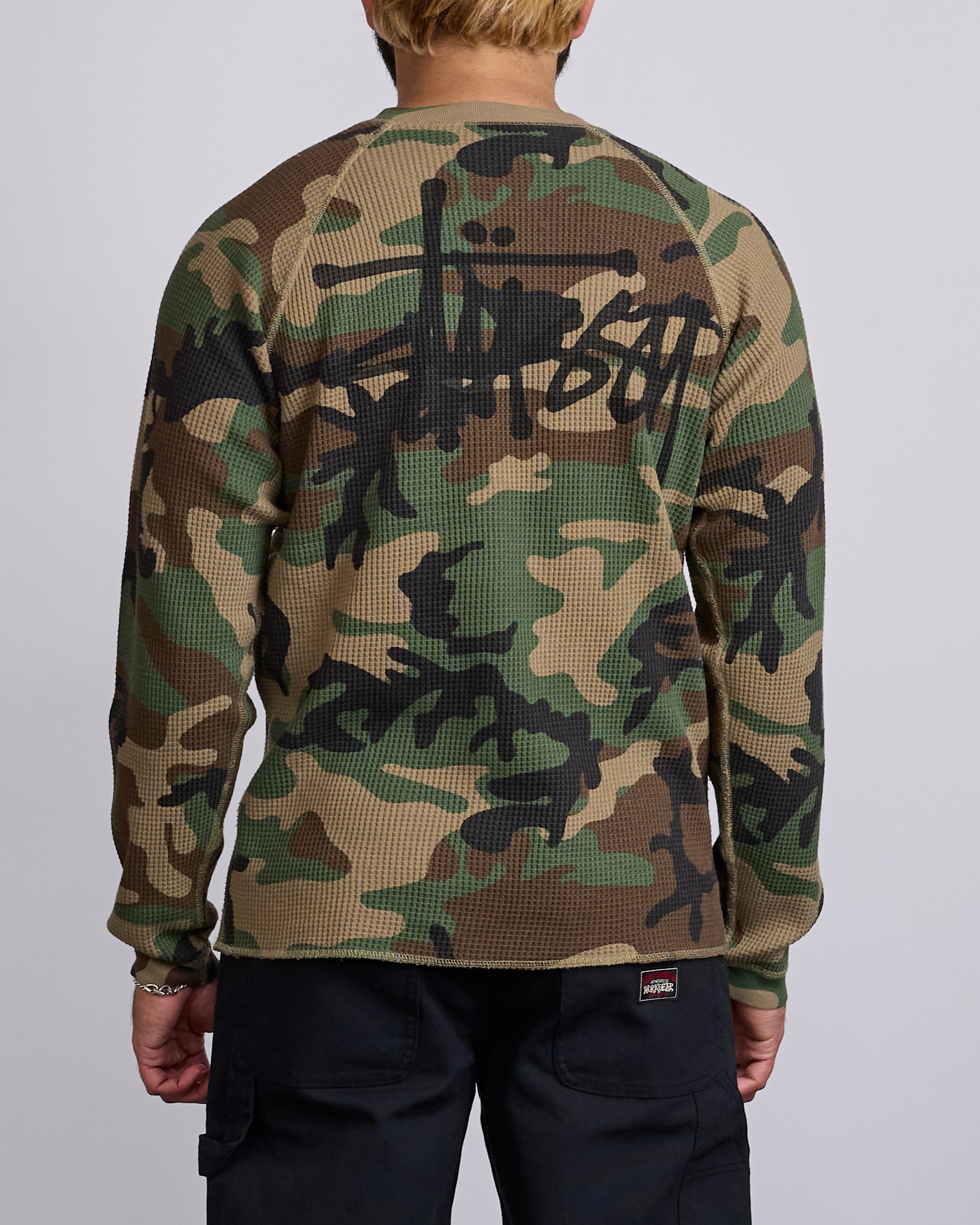 BASIC STÜSSY THERMAL WOODLAND CAMO XL Basic Stussy Thermal (Woodland Camo) | Loading Store