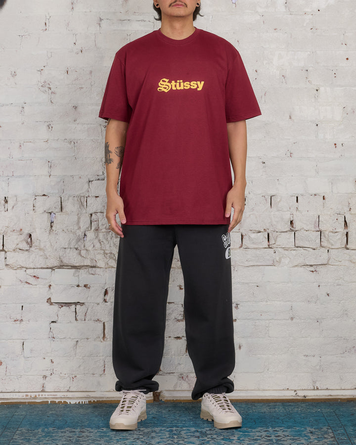 Stussy Reformed T-Shirt Oxblood