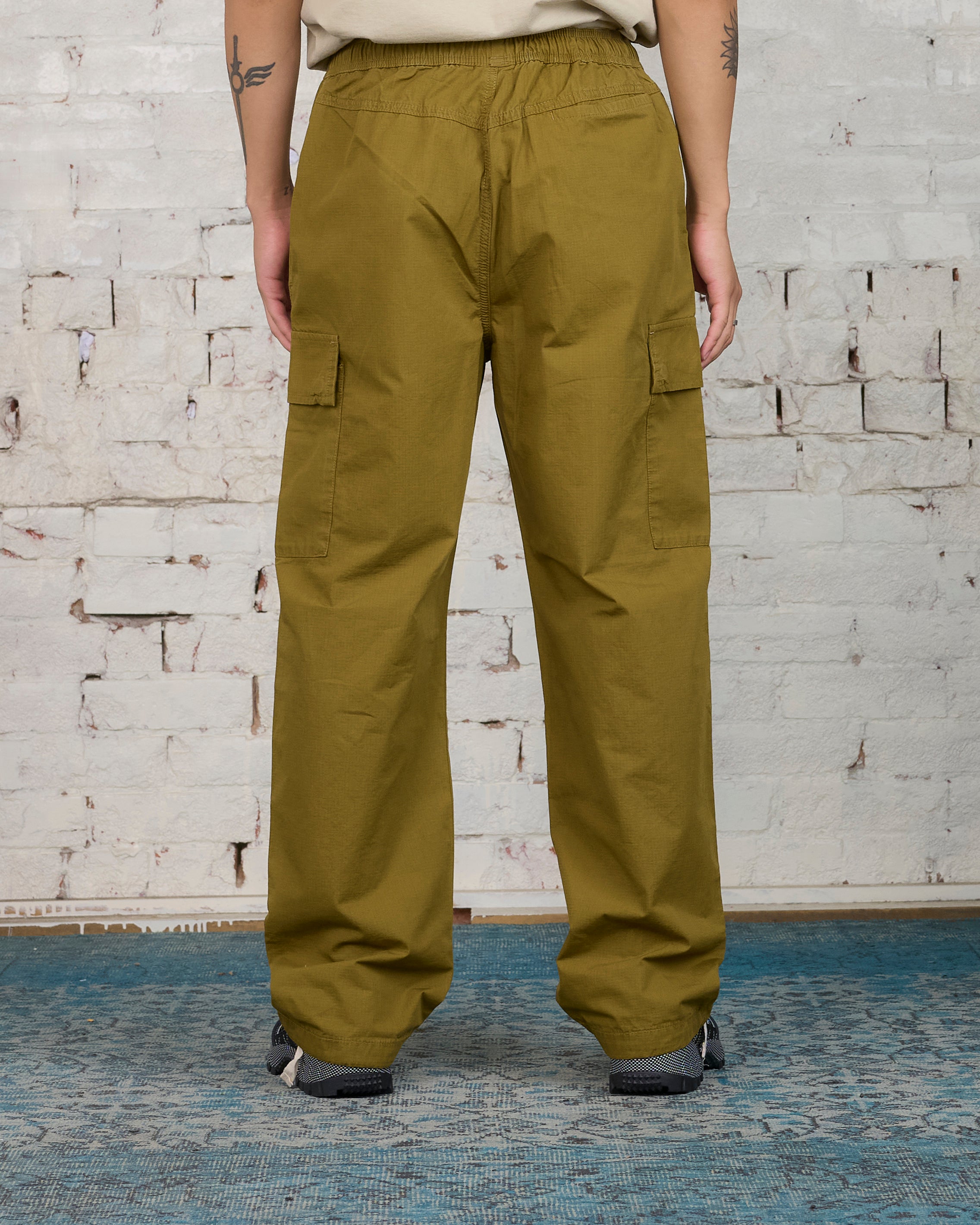 Stussy Ripstop Cargo Beach Pant Lizard – LESS 17